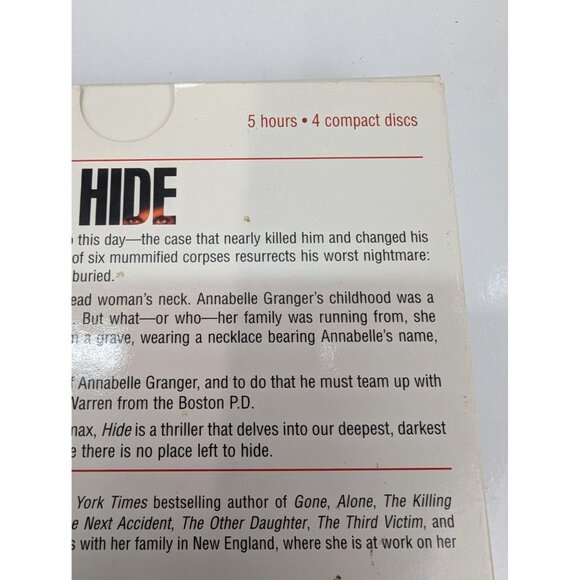 Lisa Gardner Lot of 2 Novels Audiobook CDs Find Her and Hide - Picture 6 of 7